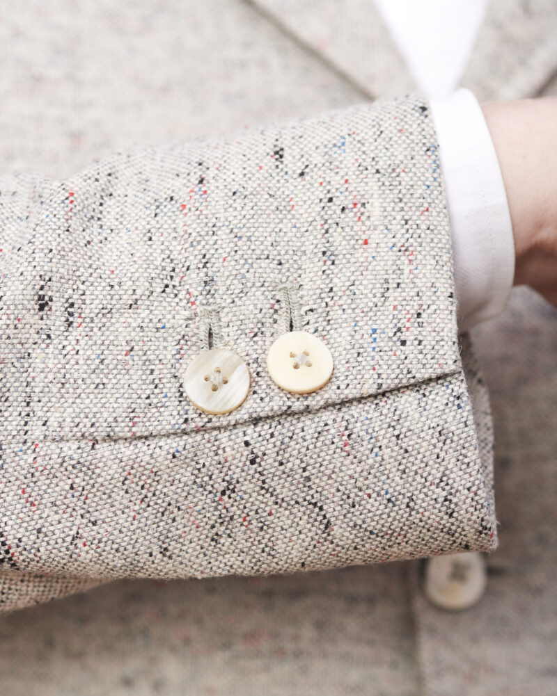 Oat Fleck Wool Silk